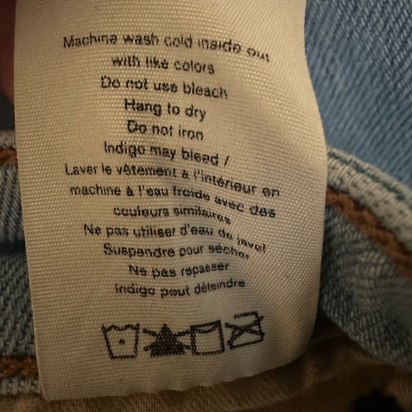 Rag & Bone Women's Mid Rise Ankle Skinny Jeans in Light Blue wash Distressed 31 - Picture 15 of 15